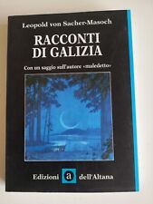 Racconti di Galizia-Leopold von Sacher-Masoch-Edizioni dell'Altana-1997 raro na sprzedaż  Wysyłka do Poland