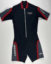 Cressi 2.5mm Playa Men's Shorty Wetsuit Black Red Size XL/5, used for sale  Shipping to South Africa