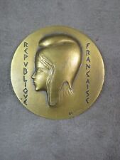 Belle medaille republique d'occasion  Pézilla-la-Rivière