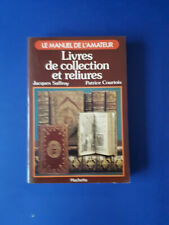 Livres collection reliures d'occasion  Paris XVII