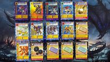 Usado, Digimon Digi Battle Series 1 y 2 individuales ilimitados LP Bandai - Elige tu tarjeta segunda mano  Embacar hacia Argentina