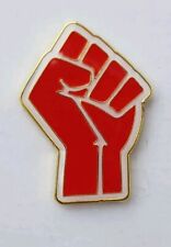 Red fist pin for sale  BELFAST