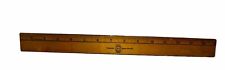 Vintage Falcon Office Desk Wooden 15” Flat Ruler for sale  Shipping to South Africa