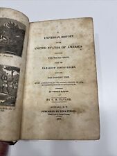 Uma História Universal dos Estados Unidos da América - Taylor (1834, HB) comprar usado  Enviando para Brazil