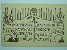 Scherma fencing confederazione usato  Parma
