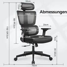 Ergonomischer bürostuhl kopfs gebraucht kaufen  Büttelborn