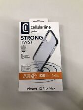 Cellularline TETRAFORCE Shock-Twist, tylna pokrywa, zaprojektowana dla iPhone'a 12 Pro Ma na sprzedaż  PL