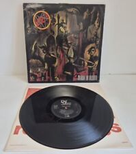 Slayer Reign In Blood Vinyl LP Album 1986 Def Jam w/Lyric Inner LONLP34 VG+/VG comprar usado  Enviando para Brazil