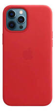 Oryginalne skórzane etui Apple iPhone 12 Pro Max Scarlet, używany na sprzedaż  PL