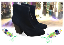Ladies Black Suede Zip Ankle Boots, Fiore Shoes 7 - 41 New for sale  Shipping to South Africa