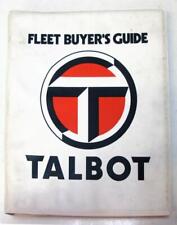 Talbot fleet buyers for sale  LEICESTER