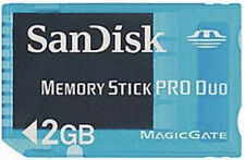 Tarjeta de memoria para juegos SanDisk 2 GB MemoryStick Pro Duo/PSP/ segunda mano  Embacar hacia Argentina