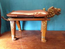 Vintage lion stool. for sale  ROSSENDALE