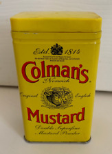 Vintage colmans mustard for sale  Morrow