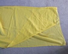 Piece yellow voile for sale  LINCOLN