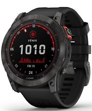 Używany, Smartwatch męski Garmin Fenix 7X Solar 010-02541-01 Tworzywo 100 metrów na sprzedaż  PL