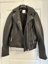 Black leather jacket for sale  BEDFORD