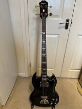 Epiphone bass ebony for sale  WITNEY