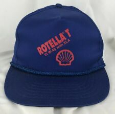 Usado, Chapéu caminhoneiro vintage "Shell Rotella T 15 W-40 com XLA" Snapback com corda comprar usado  Enviando para Brazil