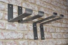  Heavy duty shelf brackets Scaffold industrial rustic handmade steel metal SS/SU, used for sale  LONDONDERRY