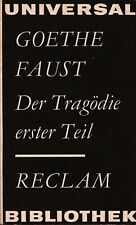 Goethe faust tragödie gebraucht kaufen  Unterbreizbach