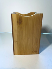 Bamboo utensil holder for sale  Shipping to Ireland