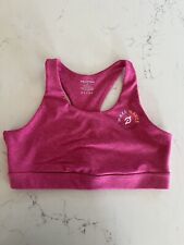 Peloton Sports Bra Med Heathered Strappy Pink Bike Make Waves Ride Workout Gym for sale  Shipping to South Africa