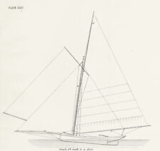 Yachts. sail plan for sale  LONDON