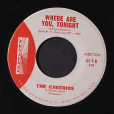 Cheerios: Where Are You Tonight / Ding Dildo Honeymoon Infinito 7" Simple 45 RPM segunda mano  Embacar hacia Argentina