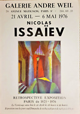 Nicolas issaiev affiche d'occasion  Vanves