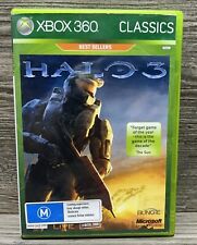 Xbox 360 Classics Halo 3 jogo manual completo Havok PAL M Space Fighting Aliens comprar usado  Enviando para Brazil