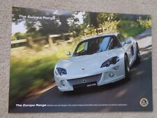 Lotus europa brochure for sale  OLDHAM