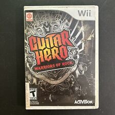 Guitar Hero: Warriors of Rock (Nintendo Wii, 2010) Completo Na Caixa (Caixa Bruta) comprar usado  Enviando para Brazil