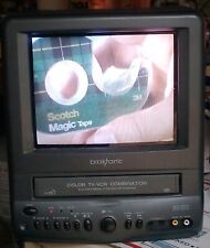 Broksonic 9” TV VCR Combo CRT TV CTSGT-2799T Working NO Remote, used for sale  Shipping to South Africa