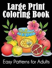 Large print coloring for sale  UK