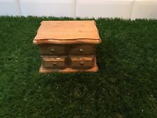 Used, small wooden repro jewellery box for sale  Shipping to South Africa