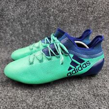 Adidas X 17.1 FG Soccer Cleats Mens Size 12 Teal Athletic Football Boot for sale  Shipping to South Africa