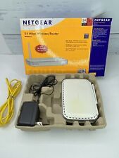 Roteador NETGEAR WIRELESS-G WGR614 com cabo Ethernet caixa carregador comprar usado  Enviando para Brazil