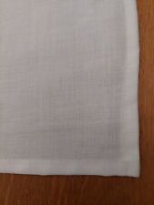 Tablecloth 100% Pure Linen Plain Weave 35" X 48" Natural White Rectangular NEW, used for sale  Shipping to South Africa