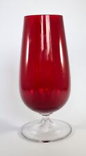 Red glass cocktail for sale  MAIDSTONE