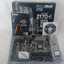 ASUS Z170-E LGA 1151 Intel Z170 DDR4 SDRAM HDMI SATA 6Gb/s USB 3.1 Motherboard for sale  Shipping to South Africa