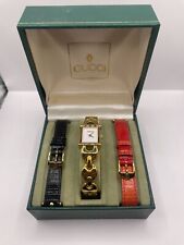 Relógio Gucci 1800L Dourado com pulseiras extras comprar usado  Enviando para Brazil