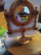 Vtg wooden mirror for sale  Garrison