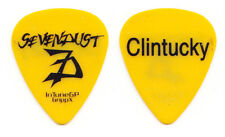 Sevendust Clint Lowery Signature Clintucky Amarillo Guitarra Recoger - 2008 Tour comprar usado  Enviando para Brazil