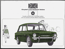 Chrysler sunbeam imp for sale  UK