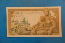Billet 1000 francs d'occasion  Cosne-Cours-sur-Loire
