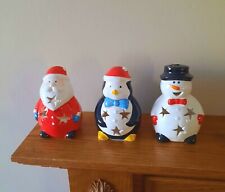 Ceramic christmas tealight for sale  BRENTWOOD
