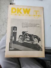 Zeitschrift motorrad dkw gebraucht kaufen  Hattorf