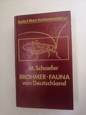 brohmer fauna deutschland gebraucht kaufen  Großgründlach,-Boxdorf,-Buch