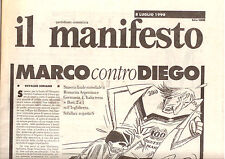 Manifesto 1990 calcio usato  Verona